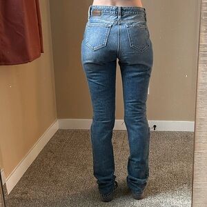 26x36 tall long length Mavi Women's Ripped Blue Skinny Jeans 100% cotton